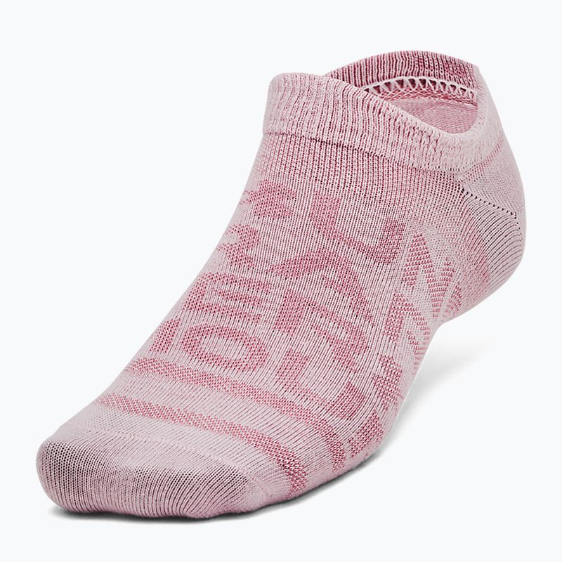 Чорапи за тренировка Under Armour Essential No Show 6 Pack pink elixir/prime pink/pink elixir 2