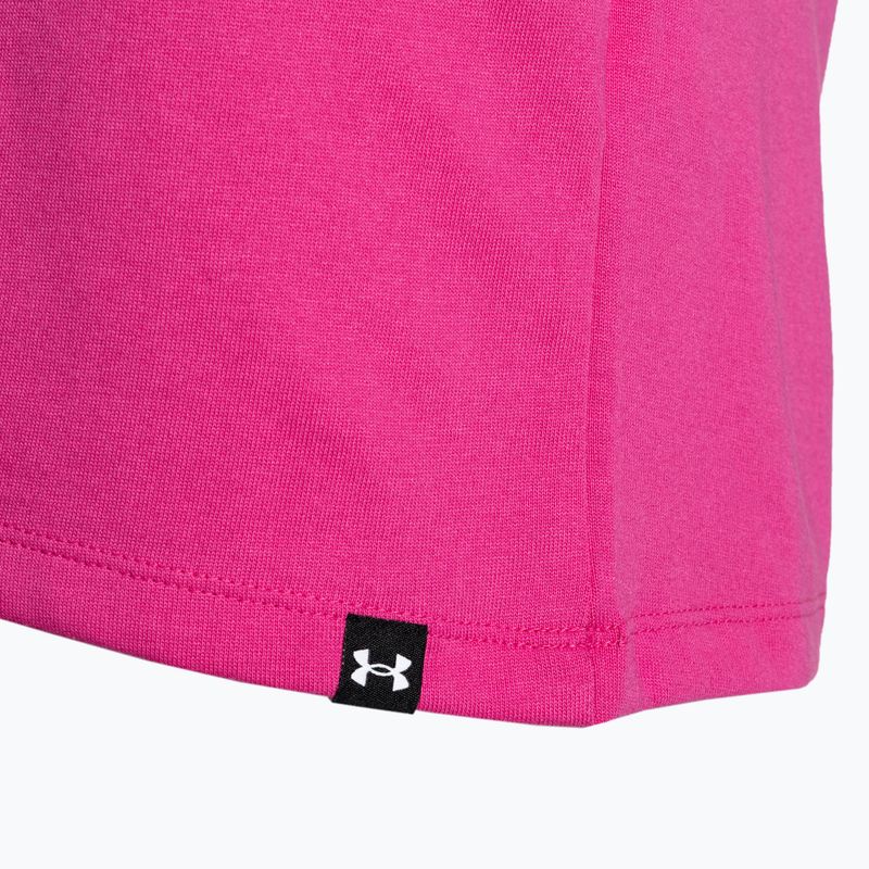 Under Armour Project Underground Core T astro pink/black дамска тениска за тренировки 4