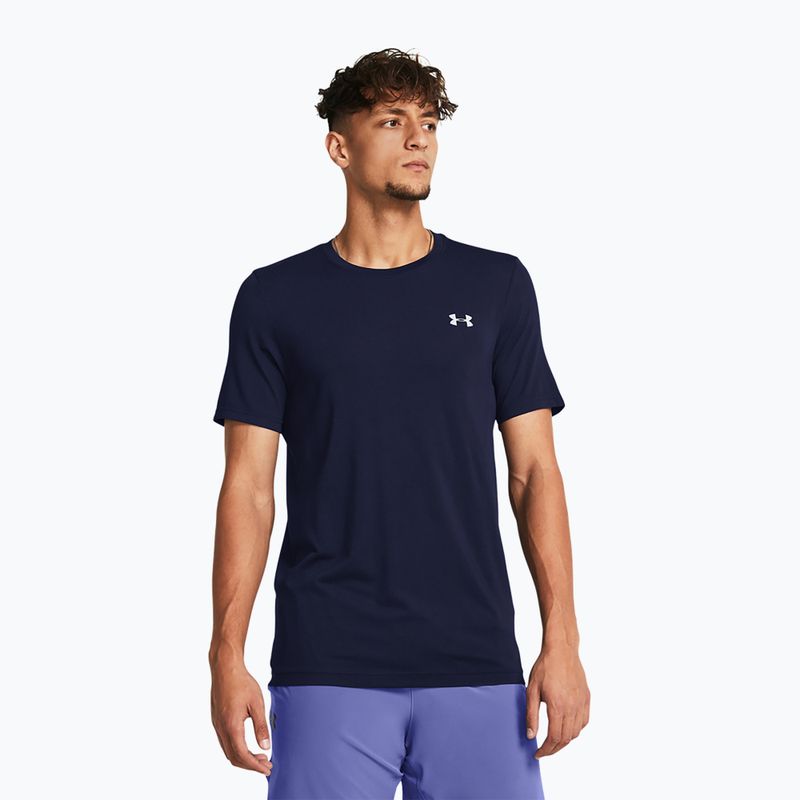 Мъжка тренировъчна тениска Under Armour Vanish Seamless midnight navy/mod gray