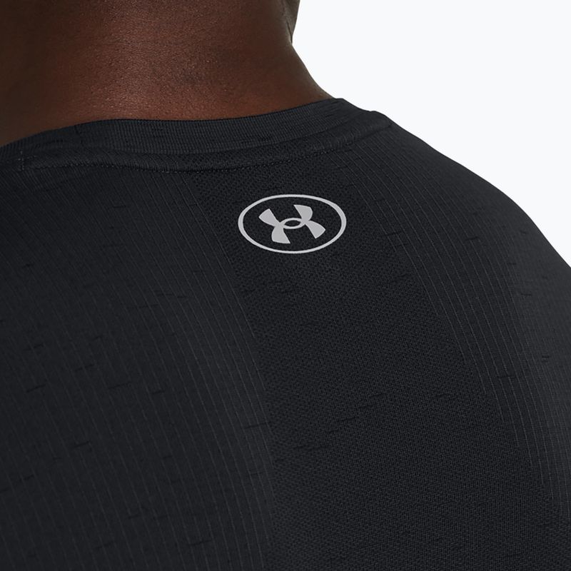 Мъжка тениска Under Armour Vanish Seamless black/mod grey 3