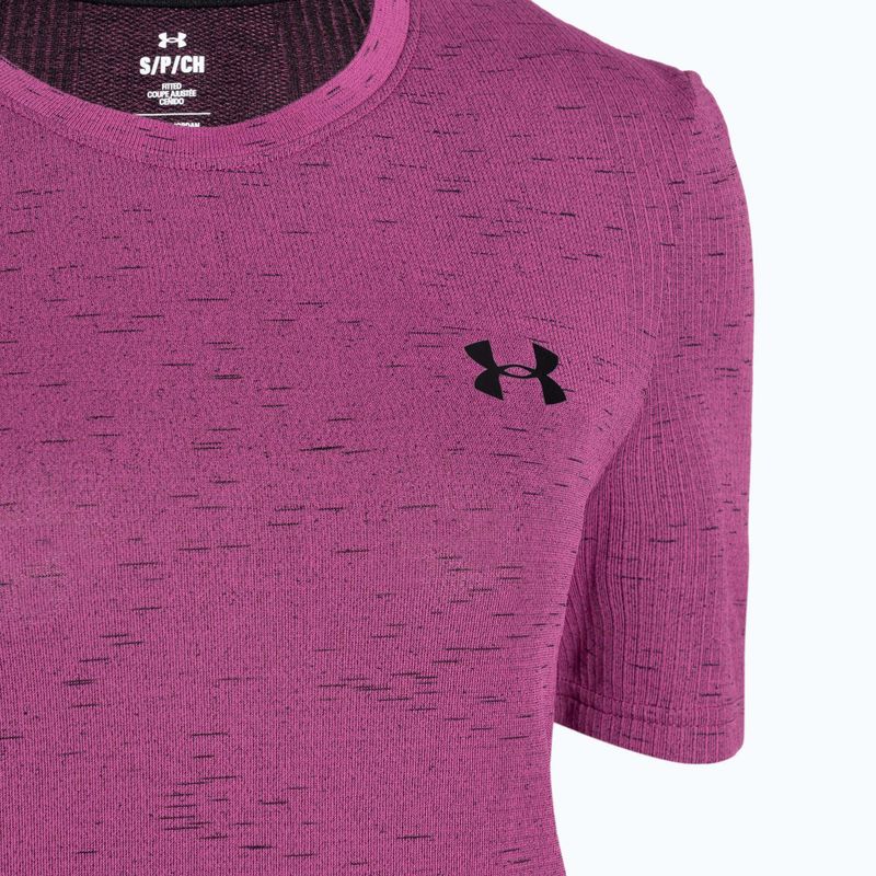 Мъжка тениска Under Armour Vanish Seamless astro pink/black 3