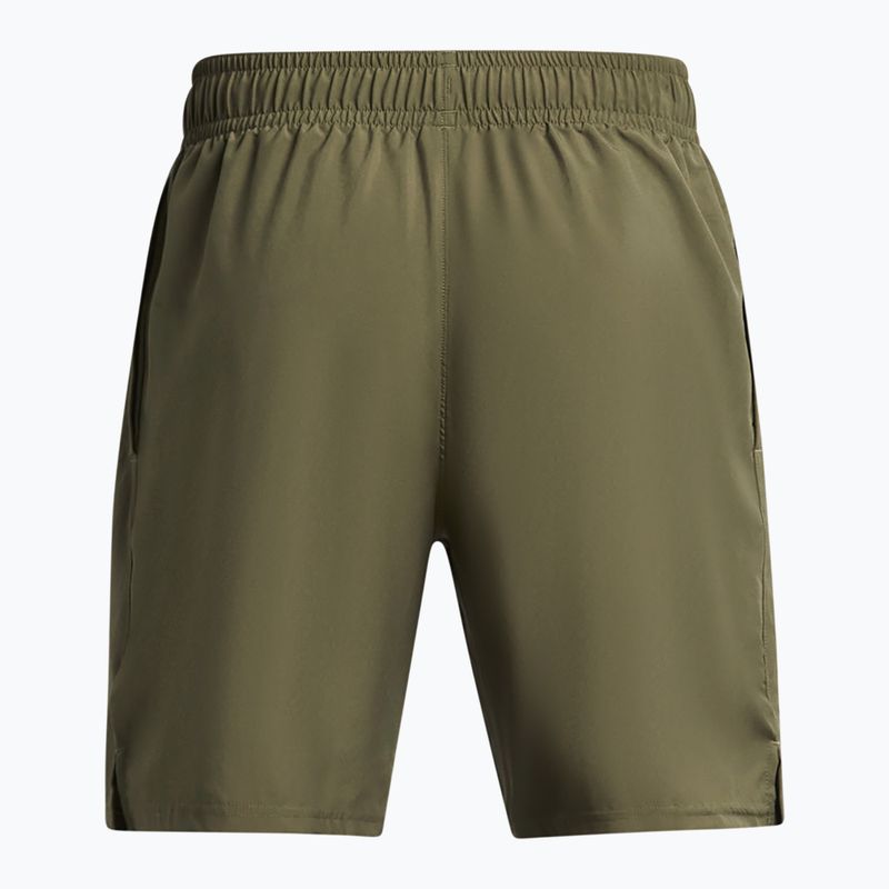 Мъжки тренировъчни шорти Under Armour Tech Woven Wordmark marine od green/black 2