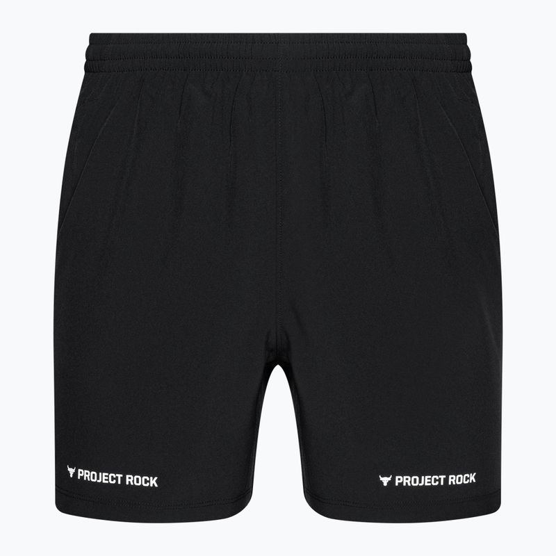 Мъжки шорти за тренировка Under Armour Project Rock Ultimate 5" black/white