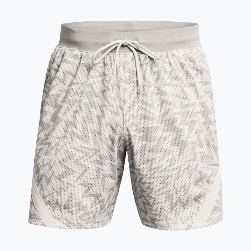 Under Armour Curry Mesh Short мъжки баскетболни шорти white clay/mod gray 2
