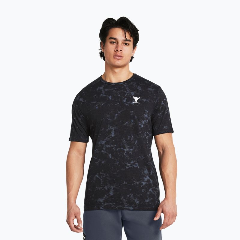 Under Armour Project Rock Payoff AOP Graphic black/silt мъжка тениска за тренировки