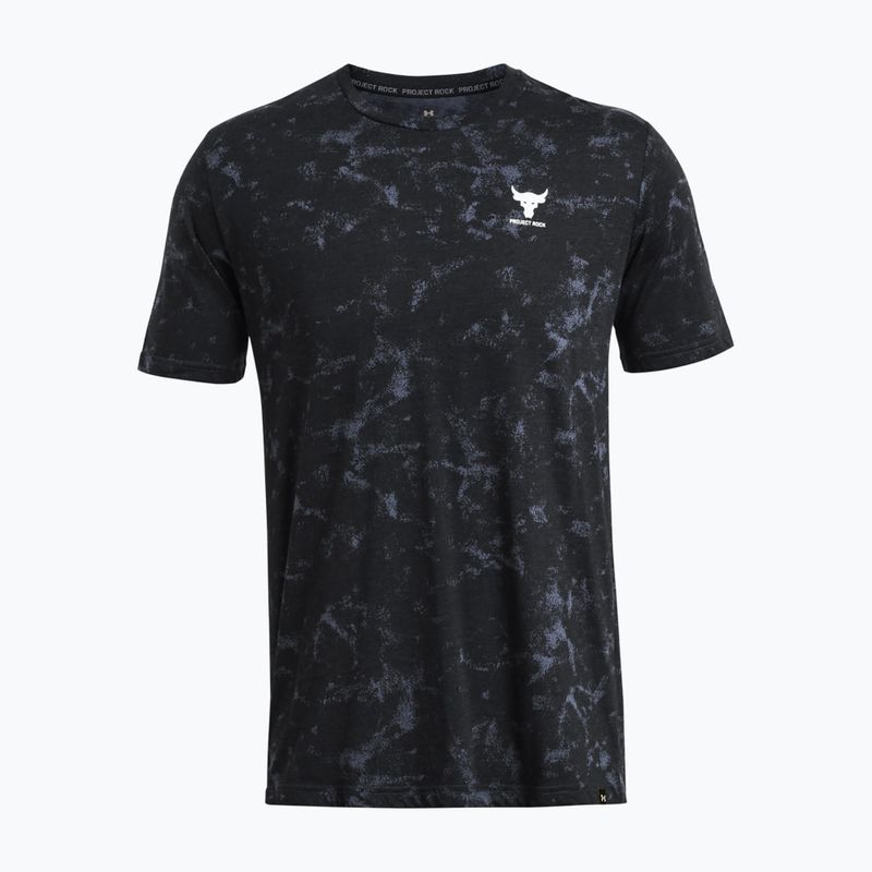 Under Armour Project Rock Payoff AOP Graphic black/silt мъжка тениска за тренировки 3