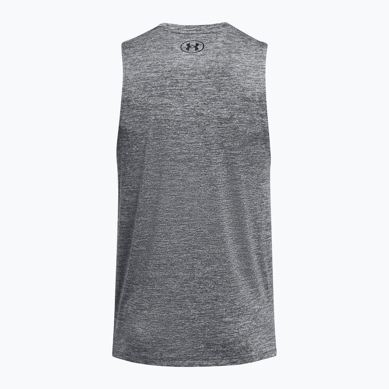 Мъжка тренировъчна тениска Under Armour Tech Tank castlerock/black 4