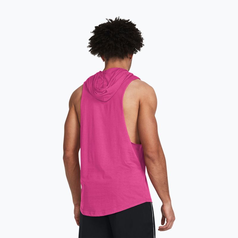 Мъжки спортен екип Under Armour Project Rock Rents Due HD astro pink/black за тренировки с дълъг ръкав 2