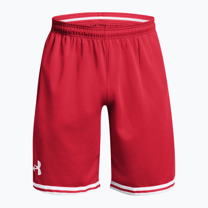 Мъжки баскетболни шорти Under Armour 10“ Perimeter Short Red/White