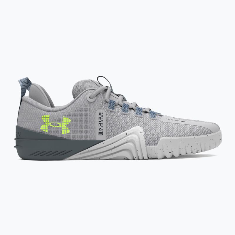 Мъжки обувки за тренировка Under Armour TriBase Reign 6 mod grey/starlight/high vis yellow 7