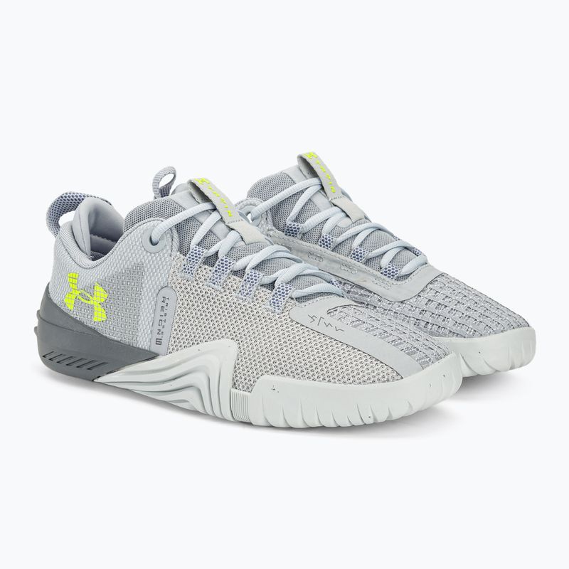 Мъжки обувки за тренировка Under Armour TriBase Reign 6 mod grey/starlight/high vis yellow 4