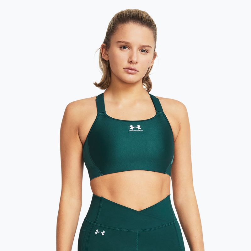 Фитнес сутиен Under Armour HG Armour High hydro teal/ white