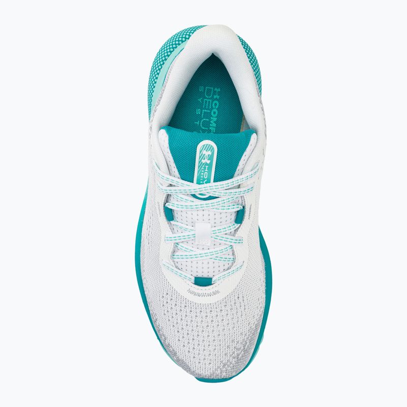 Дамски обувки за бягане Under Armour Hovr Turbulence 2 white/white/circuit teal 5