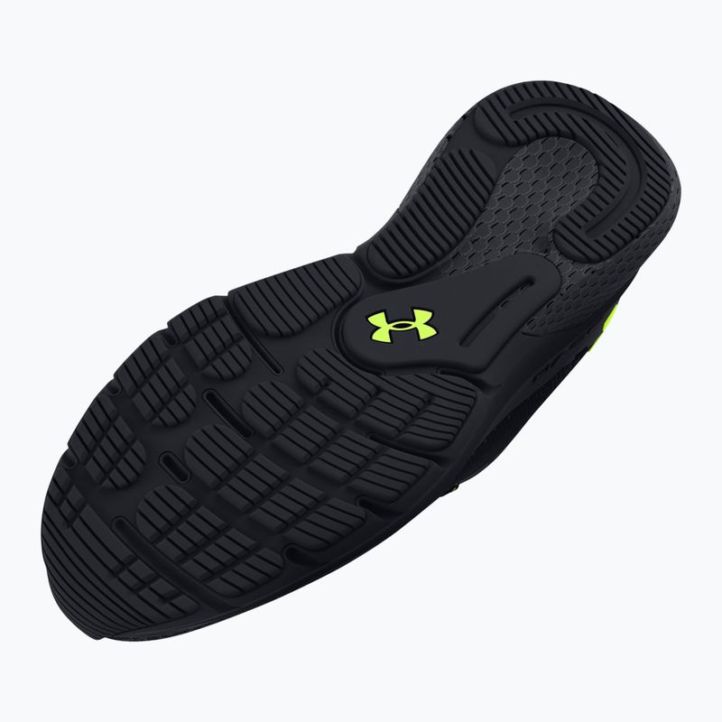 Мъжки обувки за бягане Under Armour Hovr Turbulence 2 black/black/high vis yellow 11