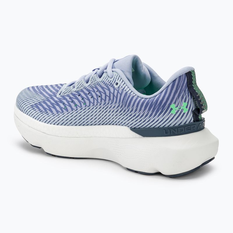 Under Armour Infinite Pro дамски обувки за бягане celeste/starlight/matrix green 3