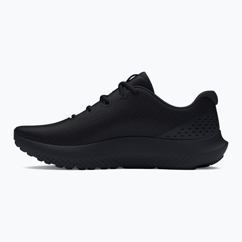 Under Armour Charged Surge 4 дамски обувки за бягане black/black/black 2