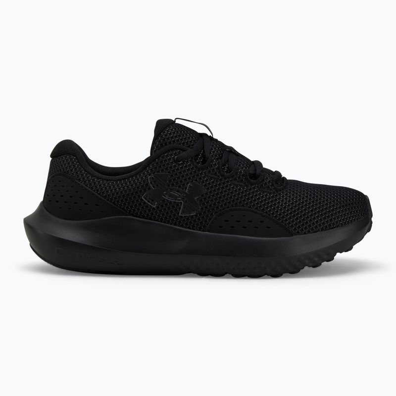 Under Armour Charged Surge 4 дамски обувки за бягане black/black/black 2