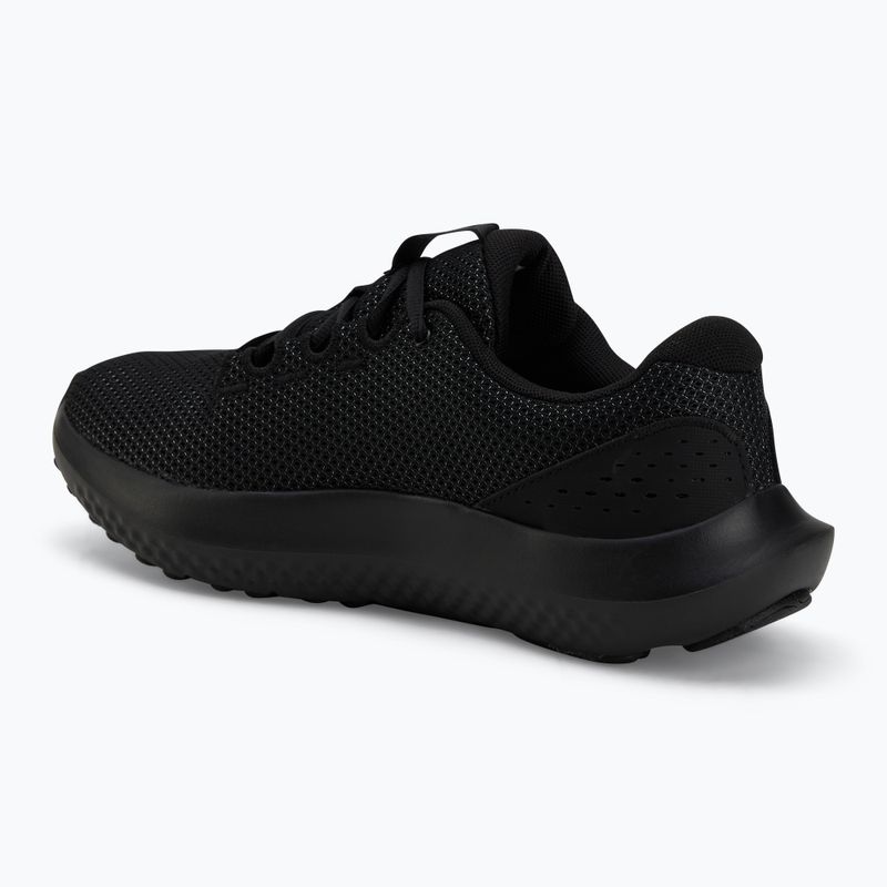 Under Armour Charged Surge 4 дамски обувки за бягане black/black/black 3