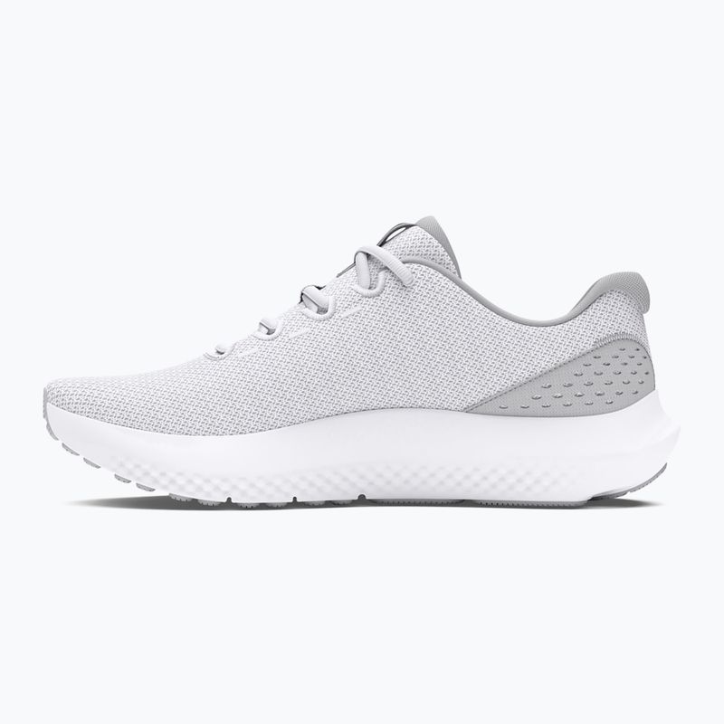 Мъжки обувки за бягане Under Armour Charged Surge 4 white/halo grey/black 2