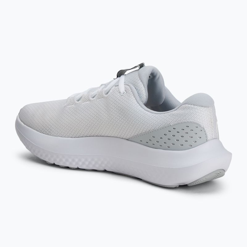 Мъжки обувки за бягане Under Armour Charged Surge 4 white/halo grey/black 3
