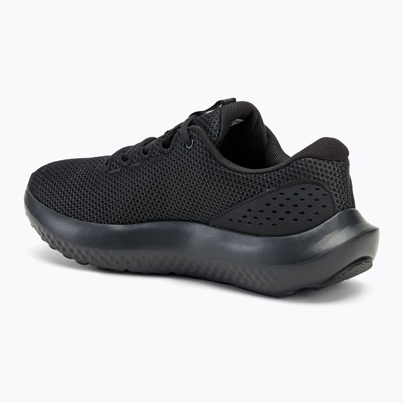 Мъжки обувки за бягане Under Armour Charged Surge 4 black/black/black 3