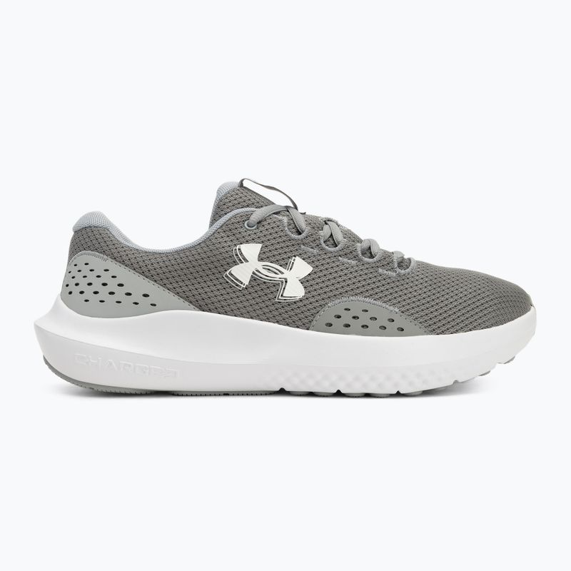 Мъжки обувки за бягане Under Armour Charged Surge 4 steel/mod grey/white 2