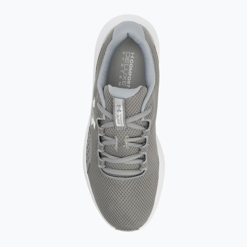 Мъжки обувки за бягане Under Armour Charged Surge 4 steel/mod grey/white 5