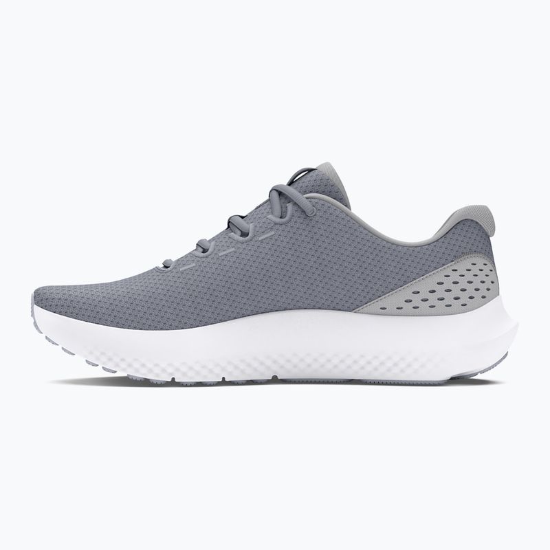 Мъжки обувки за бягане Under Armour Charged Surge 4 steel/mod grey/white 2