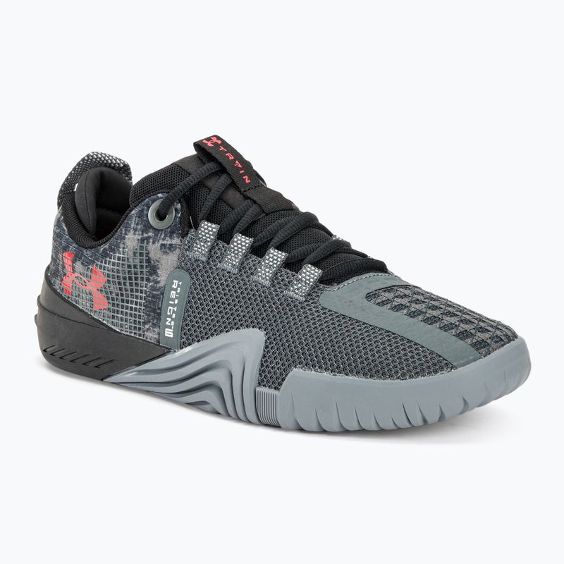 Мъжки обувки за тренировка Under Armour TriBase Reign 6 gray void/pitch gray/rush red
