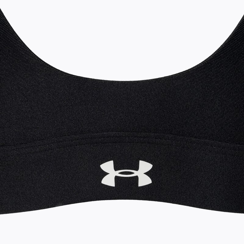 Фитнес сутиен Under Armour Infinity High Zip 2.0 black/white 5