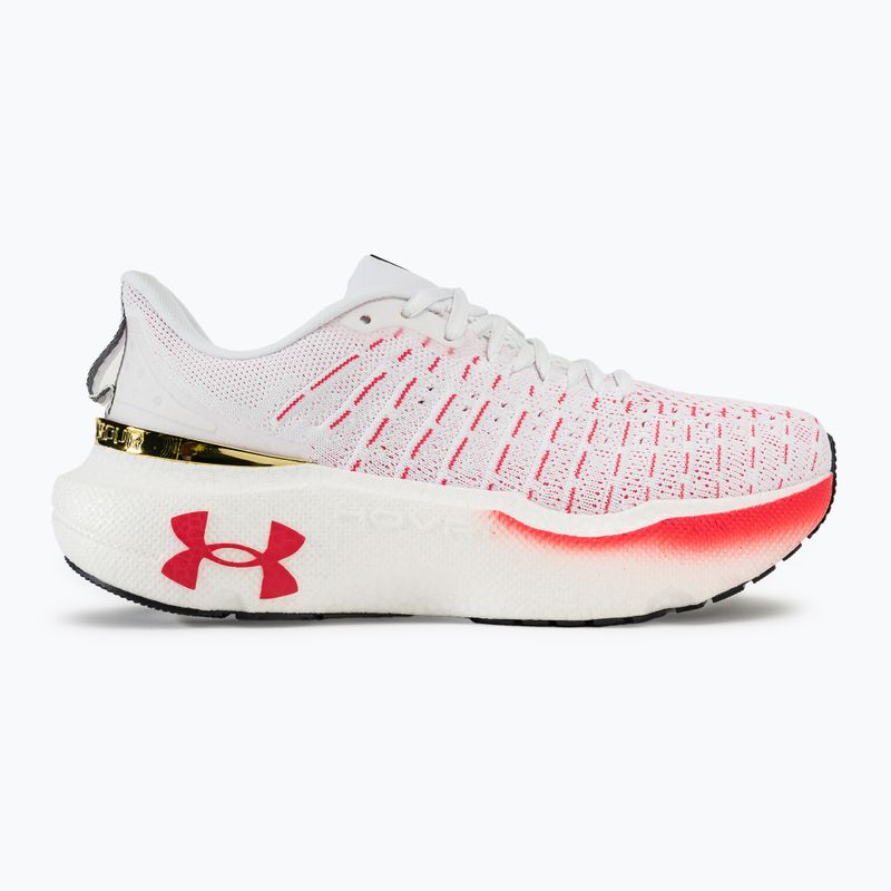 Under Armour Infinite Elite дамски обувки за бягане бяло/черно/металическо злато 2