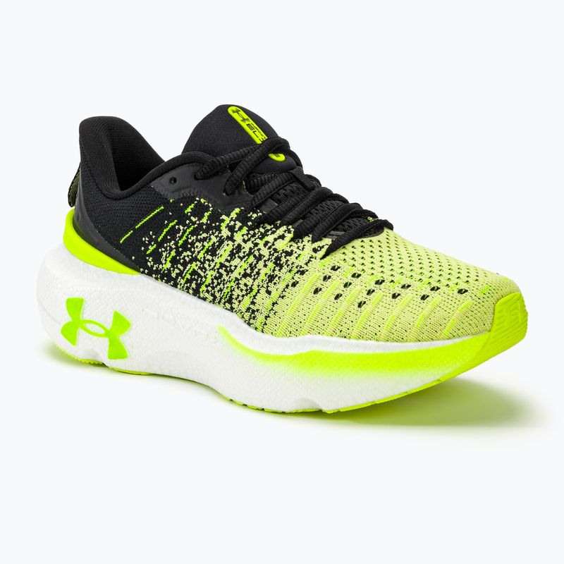 Дамски обувки за бягане Under Armour Infinite Elite black/sonic yellow/high vis yellow