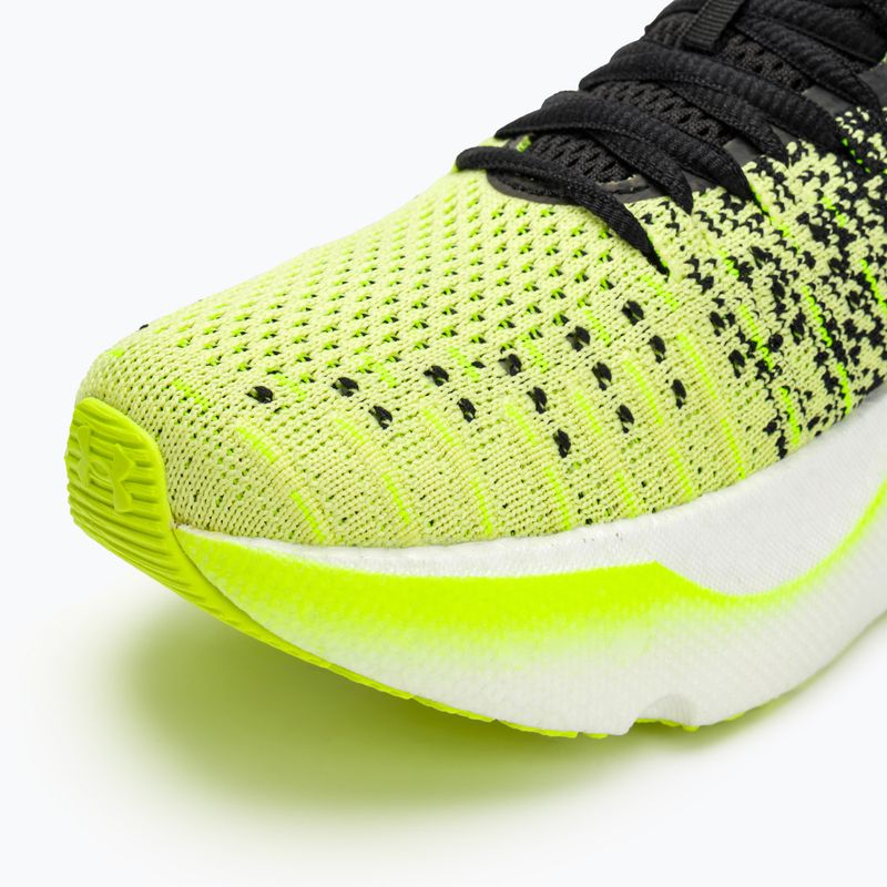 Дамски обувки за бягане Under Armour Infinite Elite black/sonic yellow/high vis yellow 7