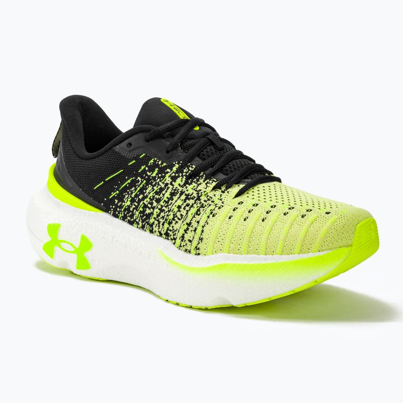 Мъжки обувки за бягане Under Armour Infinite Elite black/sonic yellow/high vis yellow