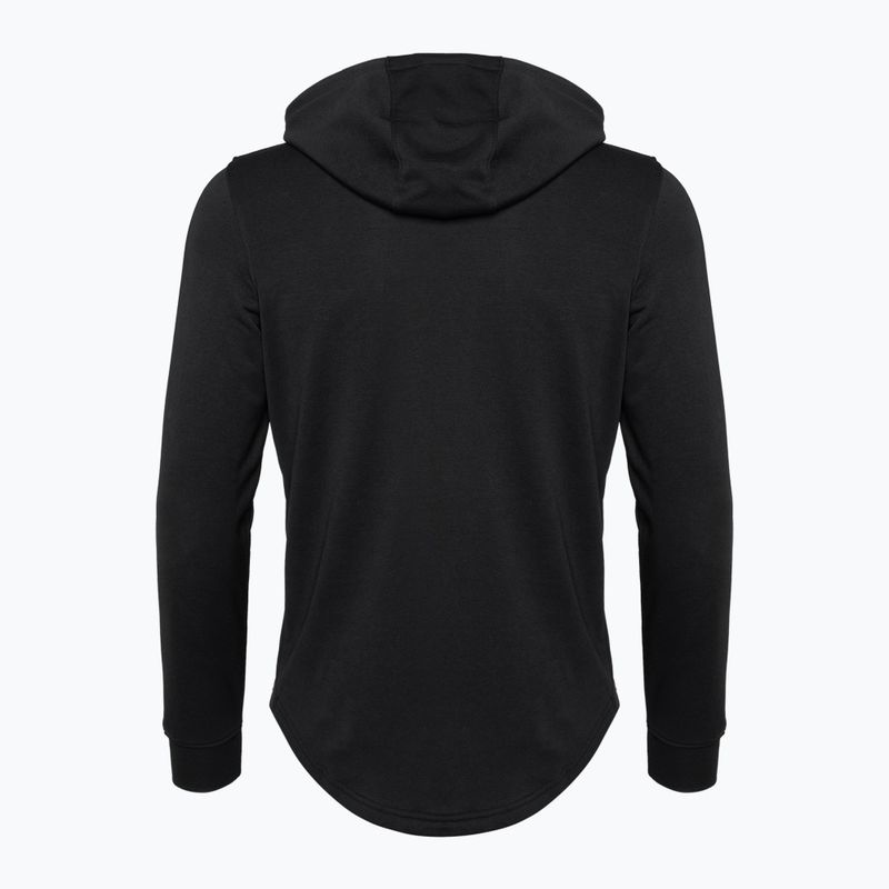 Мъжки суитшърт Under Armour Rival Terry Graphic Hoodie black/castlerock 2