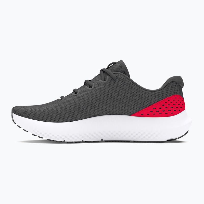 Мъжки обувки за бягане Under Armour Charged Surge 4 castlerock/red/red 2