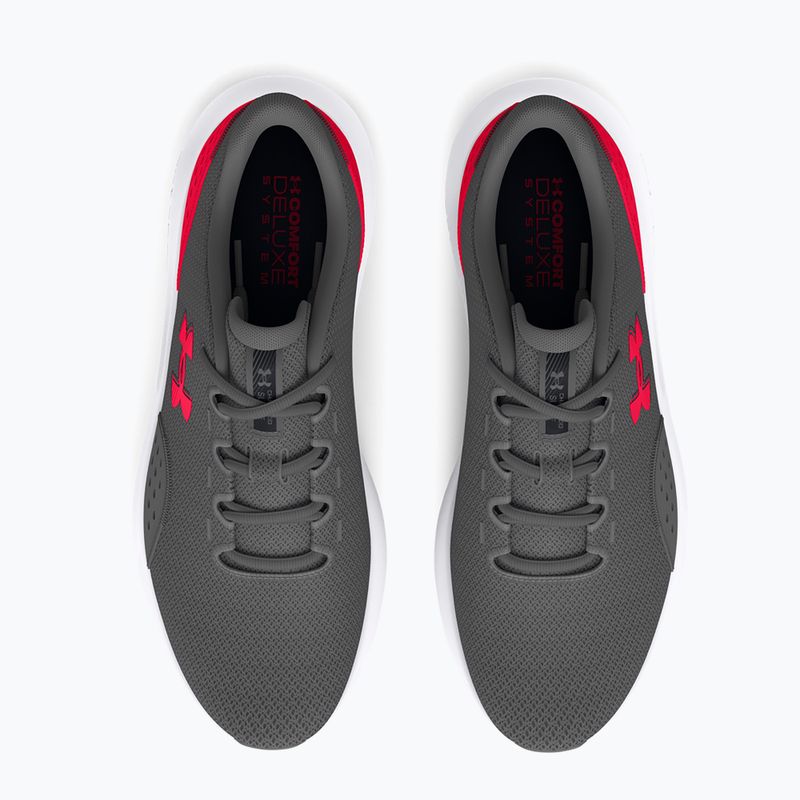 Мъжки обувки за бягане Under Armour Charged Surge 4 castlerock/red/red 5