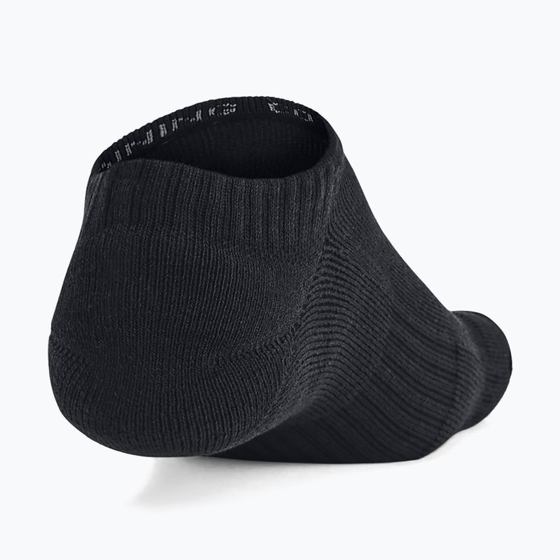 Чорапи Under Armour Training Cotton No Show 3 чифта black/black/white 8