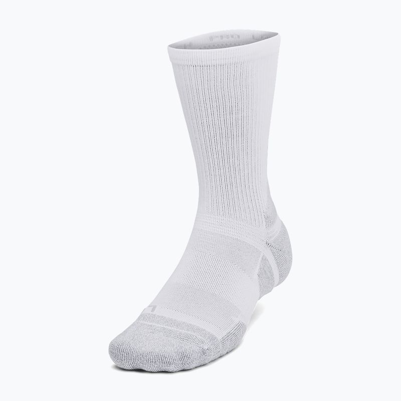 Чорапи Under Armour Perf Tech Pro 3 Pack Crew white/white/mod gray 2
