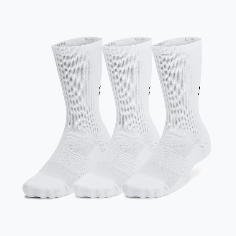 Чорапи Under Armour Training Cotton Crew 3 чифта white/white/black