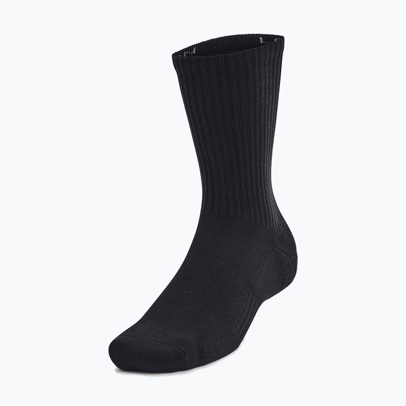 Чорапи Under Armour Training Cotton Crew 3 чифта black/black/white 2