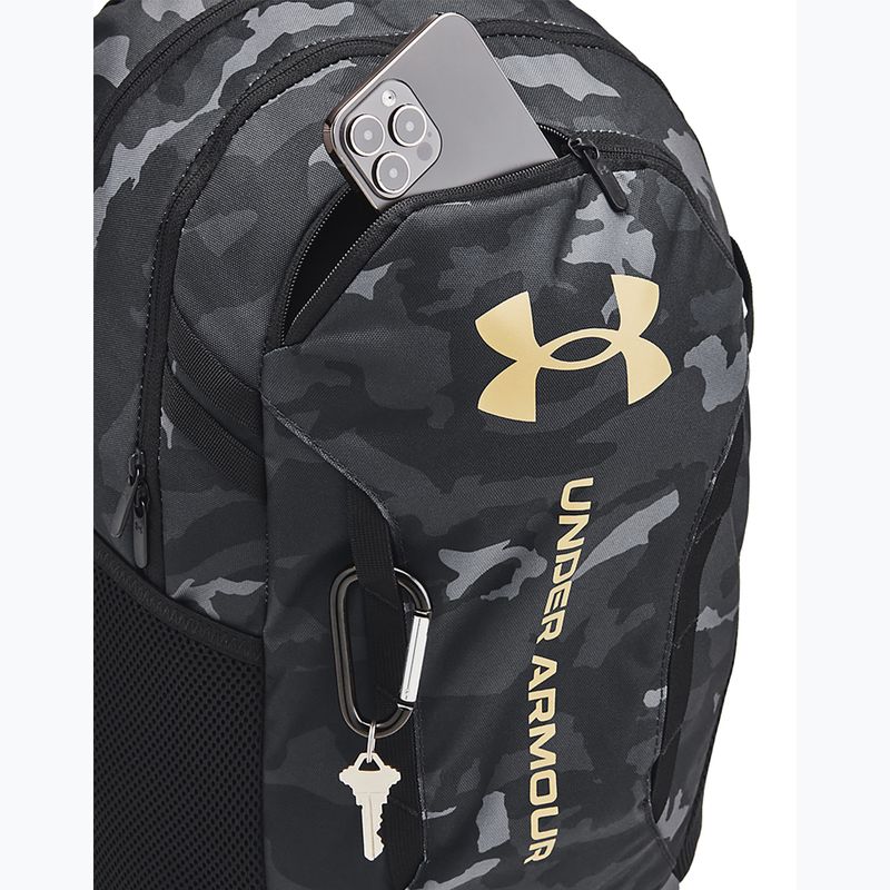 Градска раница Under Armour Hustle 6.0 29 l black/black/metallic gold 3