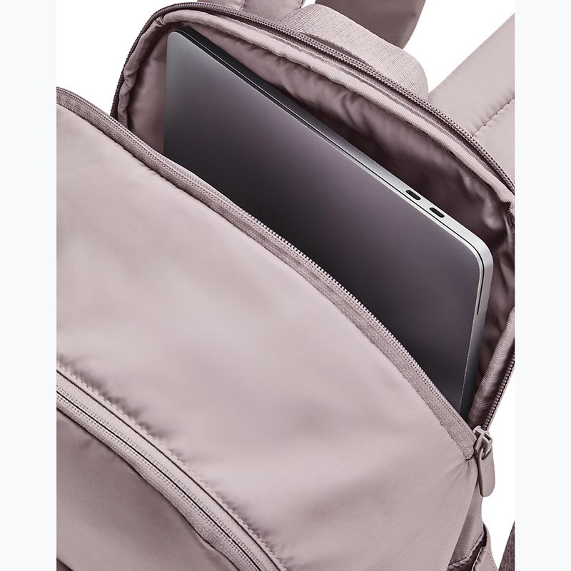 Дамска раница Under Armour Studio Campus BP tetra grey / tetra grey / metallic rose gold 3