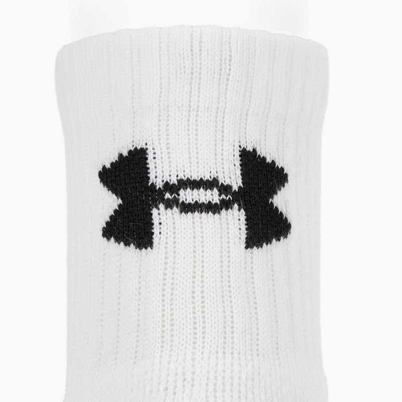Чорапи Under Armour Training Cotton Quarter 3 чифта white/white/black 3