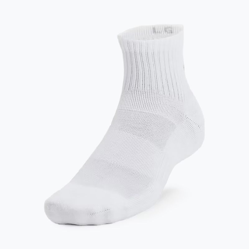 Чорапи Under Armour Training Cotton Quarter 3 чифта white/white/black 5