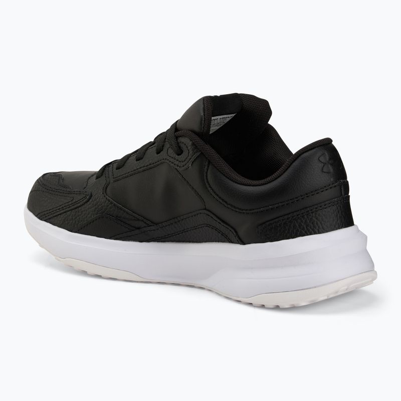 Мъжки обувки за тренировка Under Armour Edge Leather black/black/white 3
