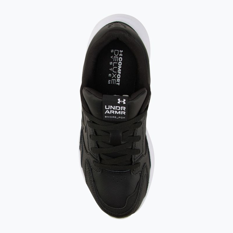 Мъжки обувки за тренировка Under Armour Edge Leather black/black/white 5