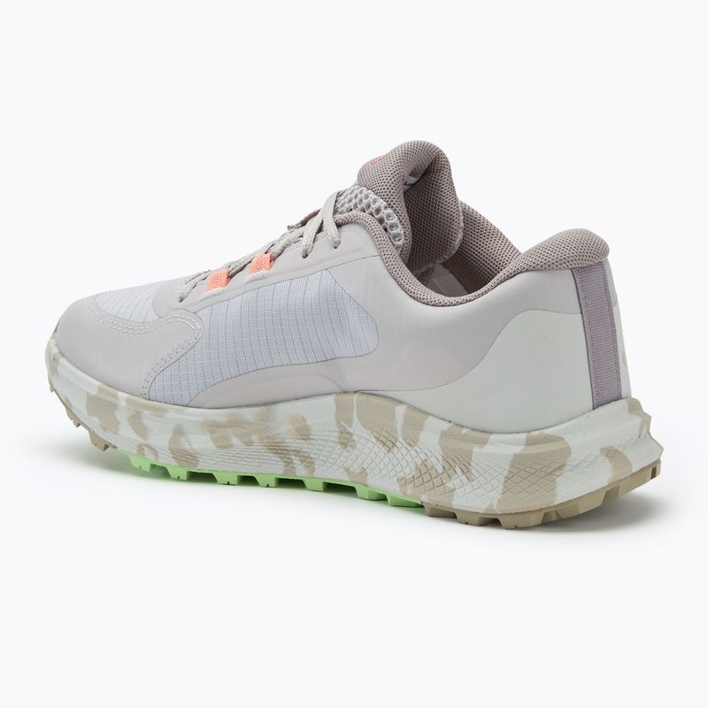 Дамски обувки за бягане Under Armour Charged Bandit Trail 3 gray matter/white clay/aero orange 3