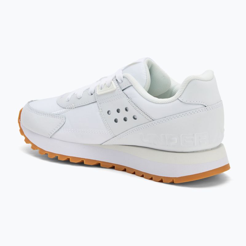 Дамски обувки за тренировка Under Armour Essential Runner white/white quartz/white quartz 3