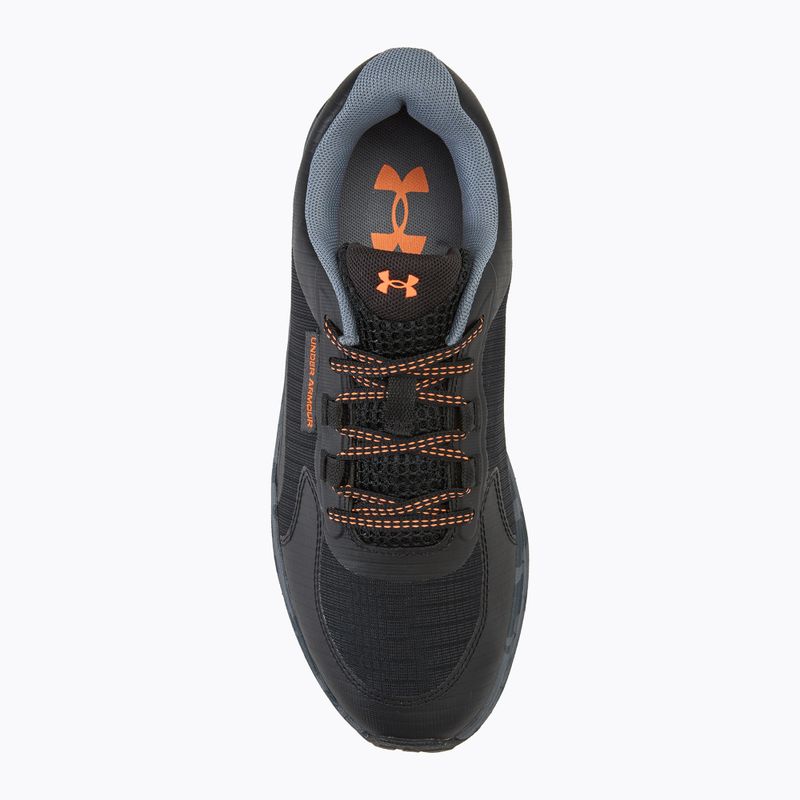 Мъжки обувки за бягане Under Armour Charged Bandit Trail 3 black/black/orange blast 5